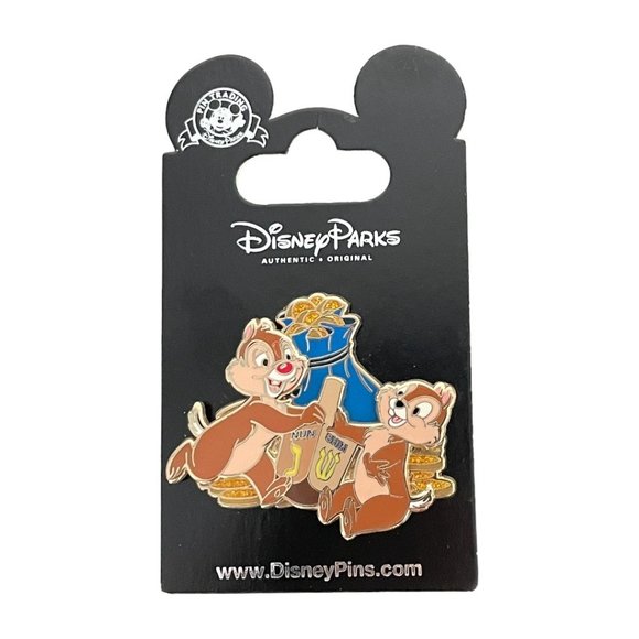 Disney Parks Chip and Dale Hanukkah Dreidel Gelt Pin - Picture 8 of 8
